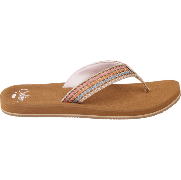 2026 Reef Da Donna Infradito Baja Elana CJ7336 - Marrone / Pink